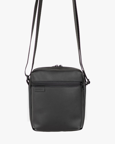 MESSENGER „DOPP 01” ÖKOLEDER, SCHWARZ