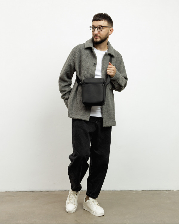 MESSENGER “DOPP 01” MATT, BLACK