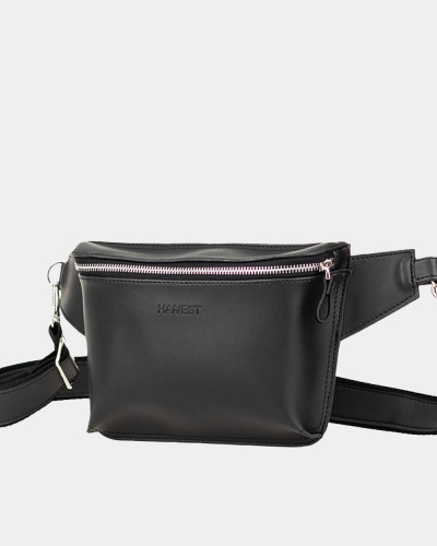 “VINTAGE BAG” ECO LEATHER, BLACK