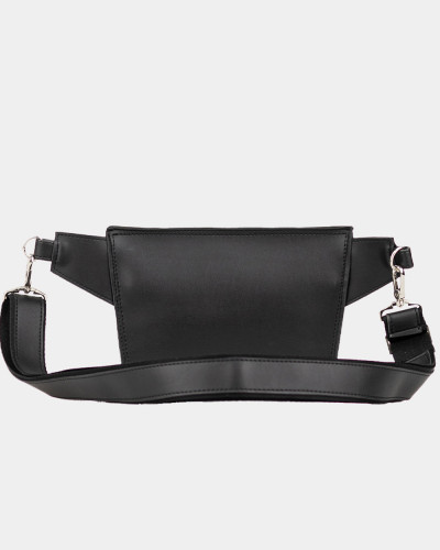 “VINTAGE BAG” ECO LEATHER, BLACK