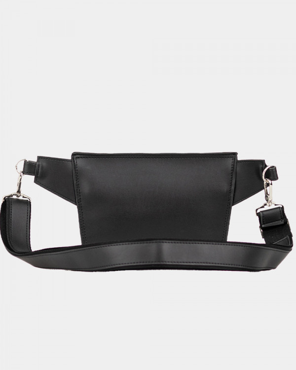 “VINTAGE BAG” ECO LEATHER, BLACK