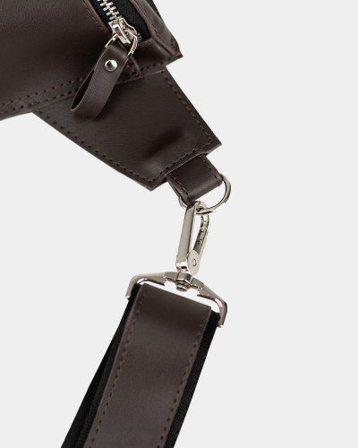 “VINTAGE BAG” ECO LEATHER, BROWN