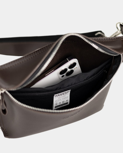 “VINTAGE BAG” ECO LEATHER, BROWN