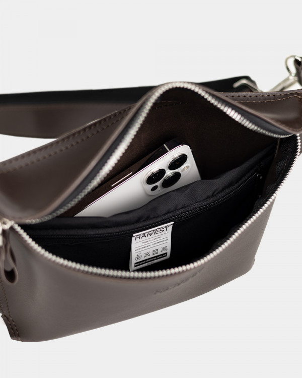 “VINTAGE BAG” ECO LEATHER, BROWN