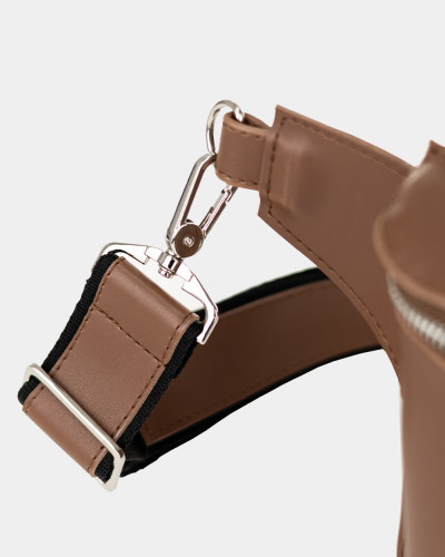 “VINTAGE BAG” ECO LEATHER, CARAMEL
