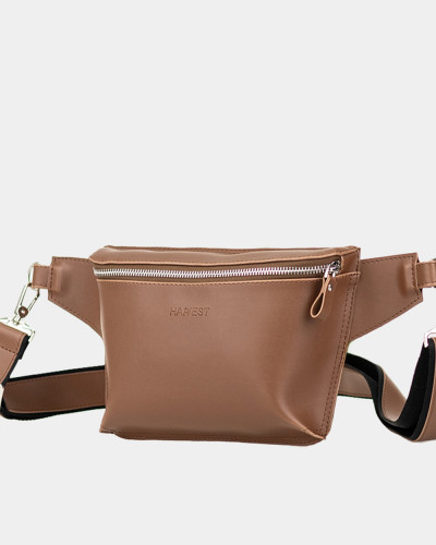 “VINTAGE BAG” ECO LEATHER, CARAMEL