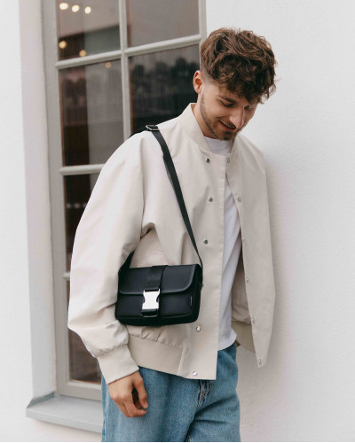„CLASSIC BAG” POLYESTER, SCHWARZ