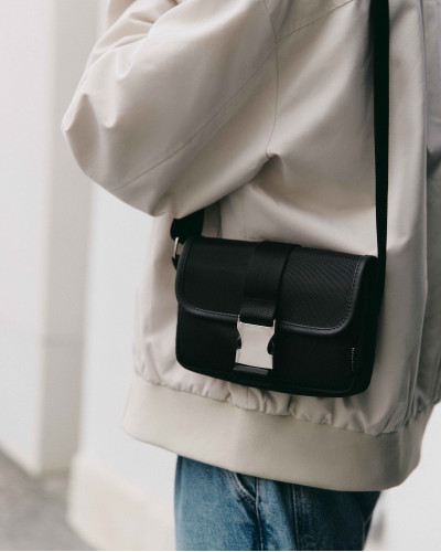 „CLASSIC BAG” POLYESTER, SCHWARZ