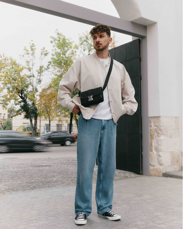 „CLASSIC BAG” POLYESTER, SCHWARZ