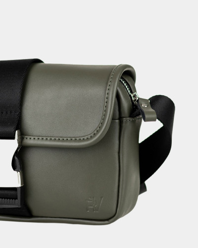 "CLASSIC BAG" SKÓRA EKOLOGICZNA, KHAKI