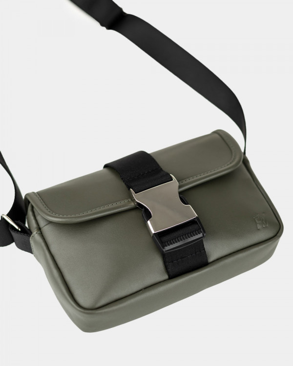 "CLASSIC BAG" SKÓRA EKOLOGICZNA, KHAKI