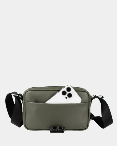"CLASSIC BAG" SKÓRA EKOLOGICZNA, KHAKI