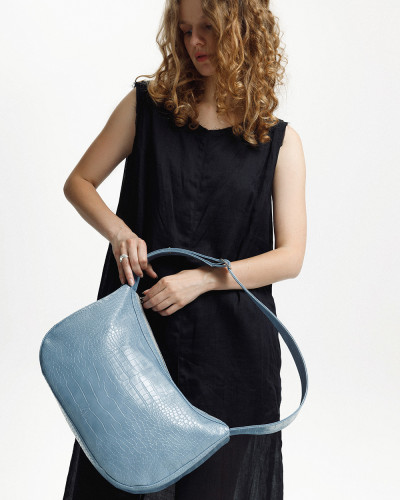 "ANNE" REPTIL, BLAU