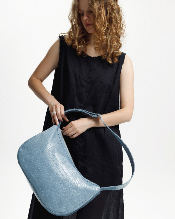 "ANNE" REPTIL, BLAU