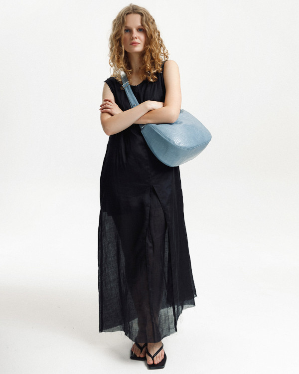"ANNE" REPTIL, BLAU