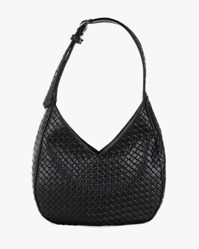 "ROSIE" ECOLEATHER, BLACK