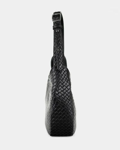 "ROSIE" ECOLEATHER, BLACK