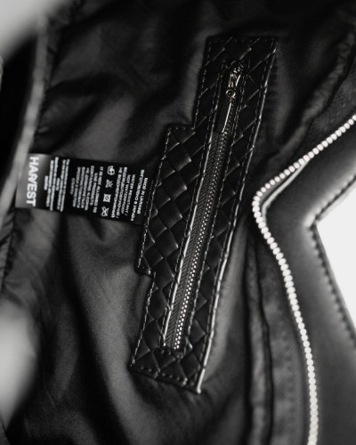 "ROSIE" ECOLEATHER, BLACK