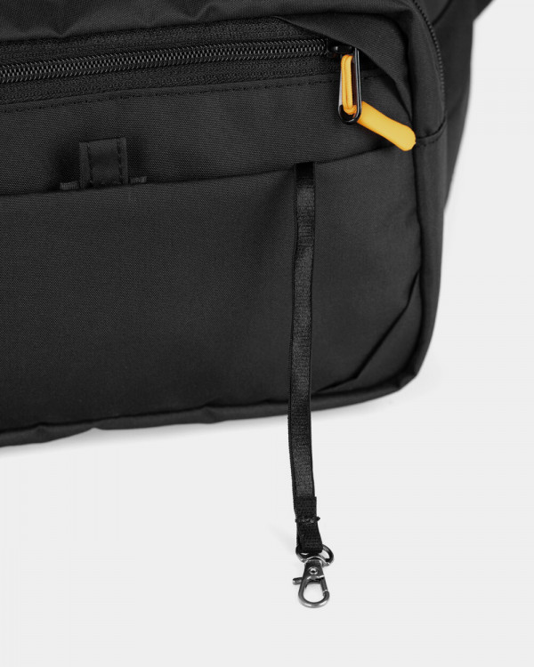 "HIP PACK 01" POLIESTER, CZARNY