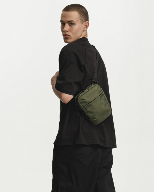 MESSENGER "BASIC" POLYESTER, KHAKI