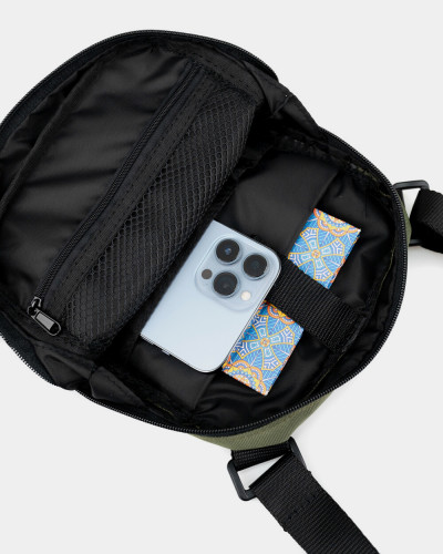 MESSENGER "BASIC" POLYESTER, KHAKI