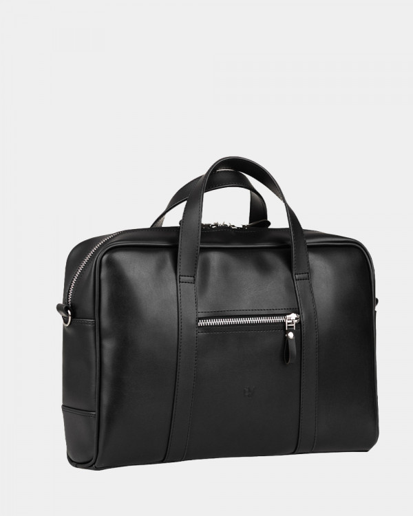 "NOIR" ECO-LEATHER, BLACK