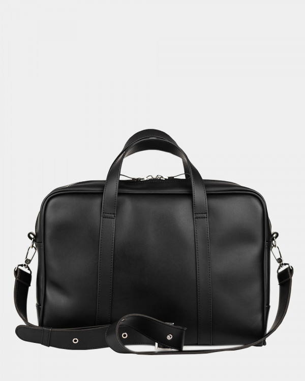 "NOIR" ECO-LEATHER, BLACK