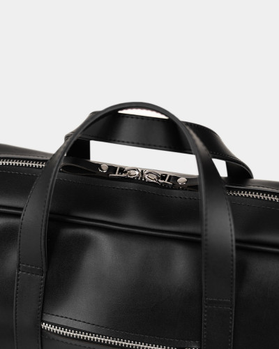 "NOIR" ECO-LEATHER, BLACK