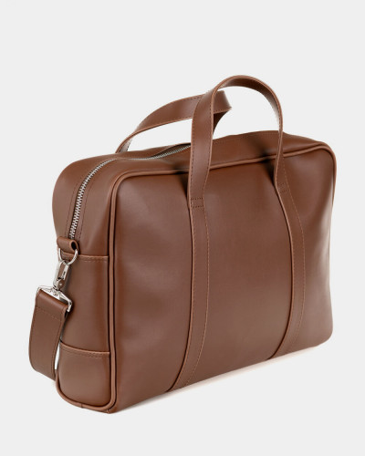 "NOIR" ECO-LEATHER, CARAMEL