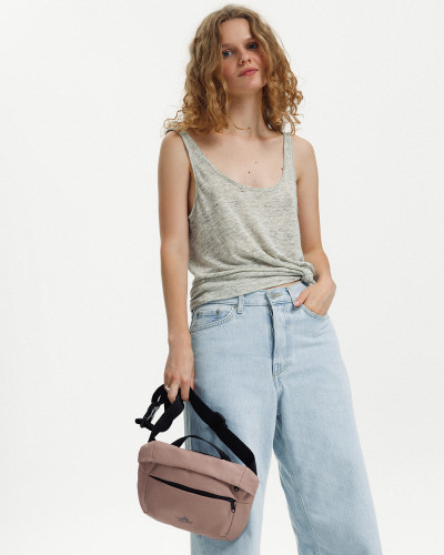 "BASIC BAG" POLYESTER, BEIGE
