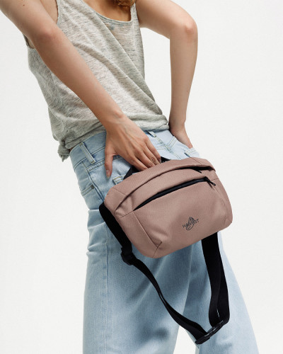 "BASIC BAG" POLYESTER, BEIGE
