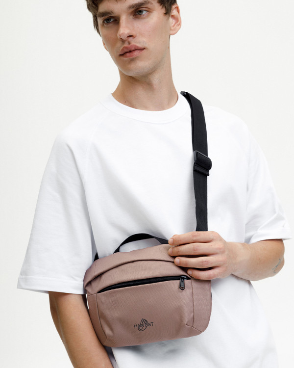 "BASIC BAG" POLYESTER, BEIGE