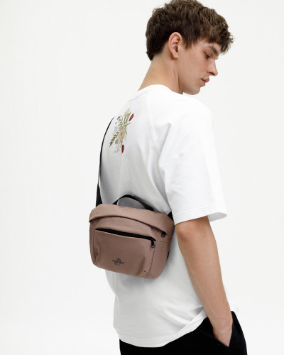 "BASIC BAG" POLYESTER, BEIGE
