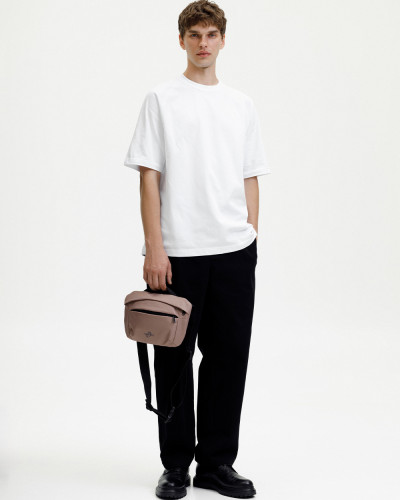 "BASIC BAG" POLYESTER, BEIGE