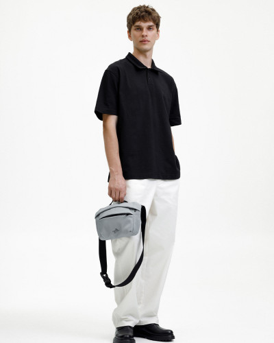 "BASIC BAG" POLYESTER, LIGHT GREY