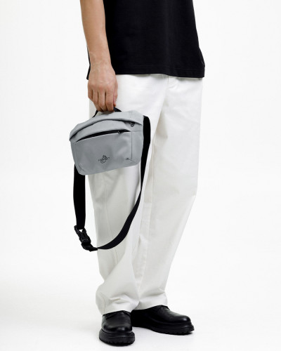 "BASIC BAG" POLYESTER, LIGHT GREY