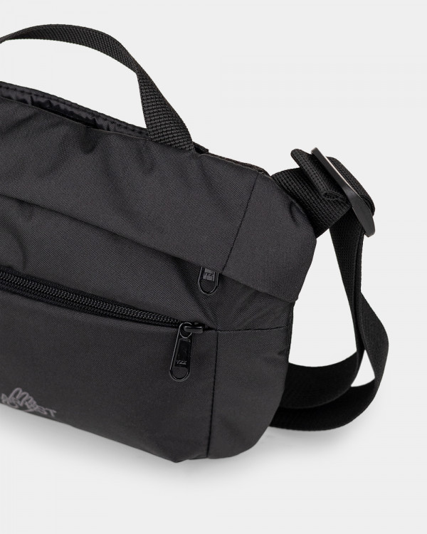 "BASIC BAG 01" POLIESTER, CZARNY