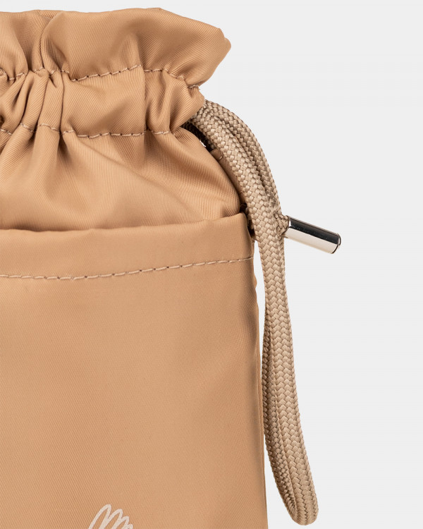 "PHONE BAG" NYLON, BEIGE