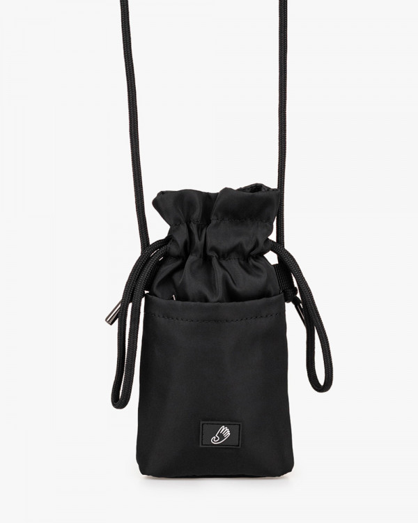 "PHONE BAG" NYLON, BLACK