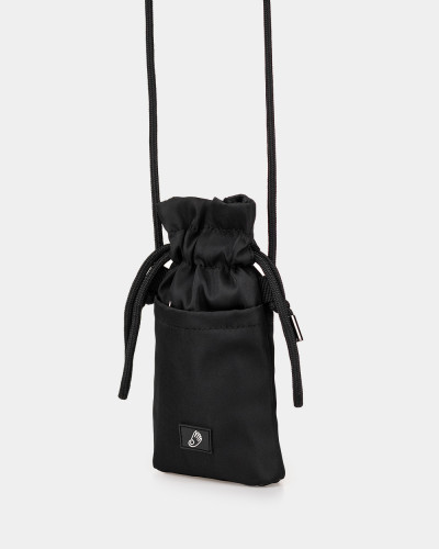 "PHONE BAG" NYLON, BLACK