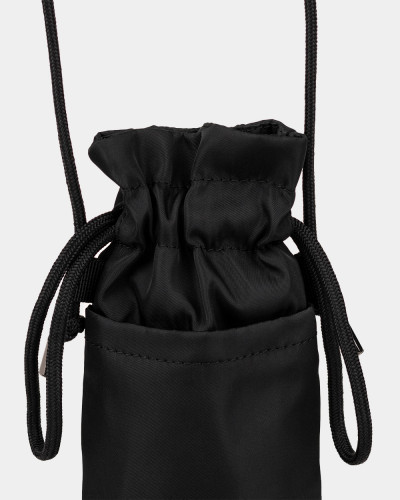 "PHONE BAG" NYLON, BLACK
