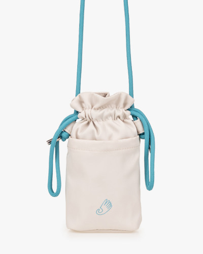 "PHONE BAG" NYLON, MILK