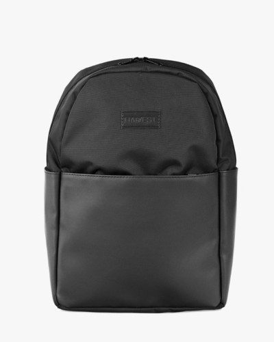 "MINIMAL" POLYESTER ,BLACK