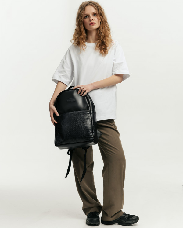 "MINIMAL "ECO-LEATHER, CROCO