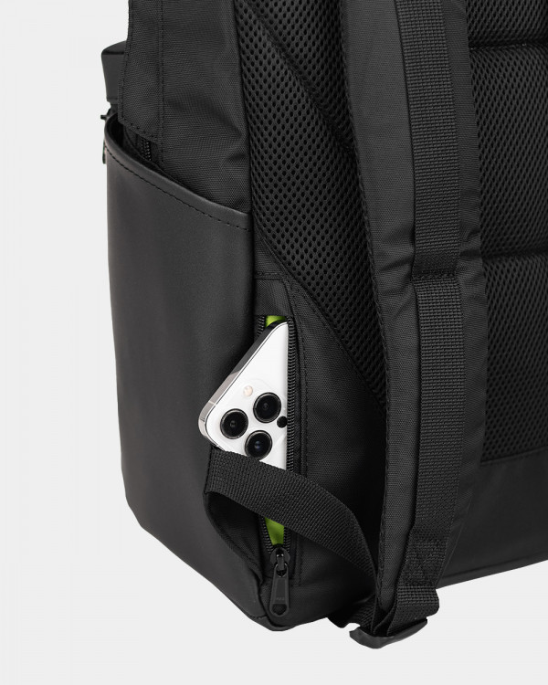 "SHUTTLE CLASSIC" POLYESTER, BLACK