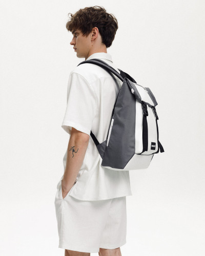 "SHUTTLE ROLL" POLYESTER, GRAU