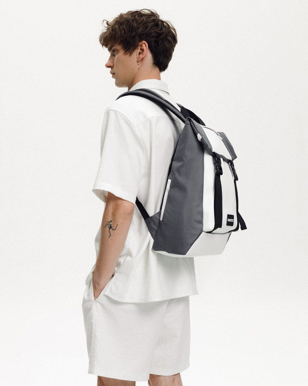 "SHUTTLE ROLL" POLYESTER, GRAU