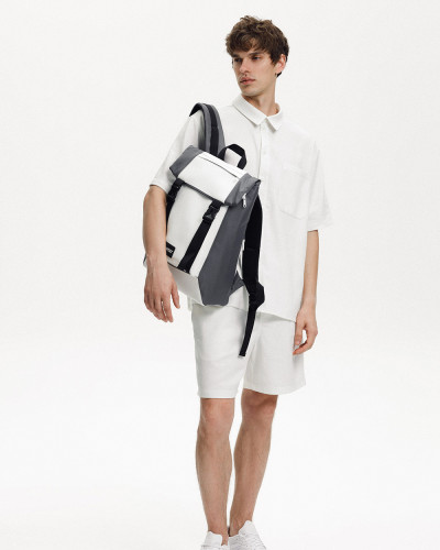 "SHUTTLE ROLL" POLYESTER, GRAU