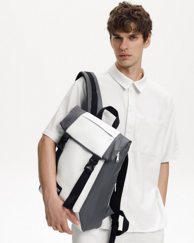 "SHUTTLE ROLL" POLYESTER, GRAU
