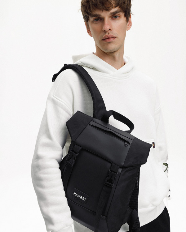 "SHUTTLE ROLL MINI" POLYESTER, BLACK
